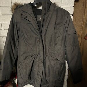 Eddie Bauer Women's Gray Puffer Jacket